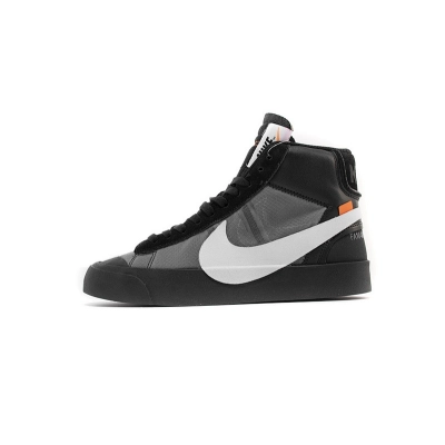 OFF WHITE Nike Blazer Mid AA3832-001 Black 01