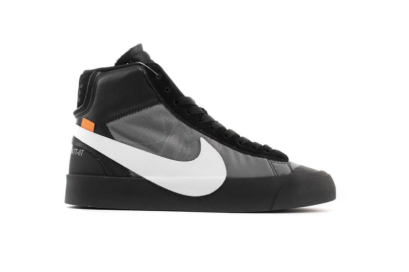 OFF WHITE Nike Blazer Mid AA3832-001 Black