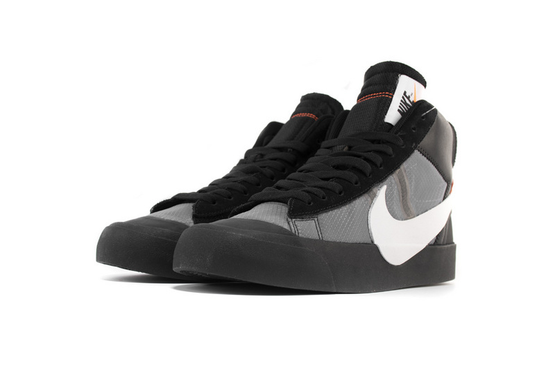 OFF WHITE Nike Blazer Mid AA3832-001 Black