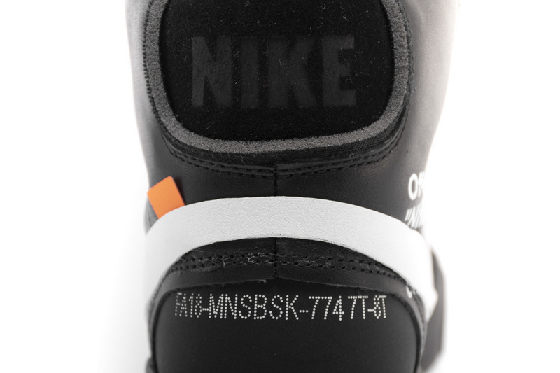 OFF WHITE Nike Blazer Mid AA3832-001 Black