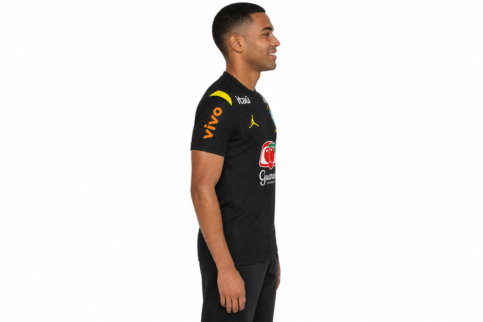 Player Version 2026 Training Kit Black All Sponsors Men's Size