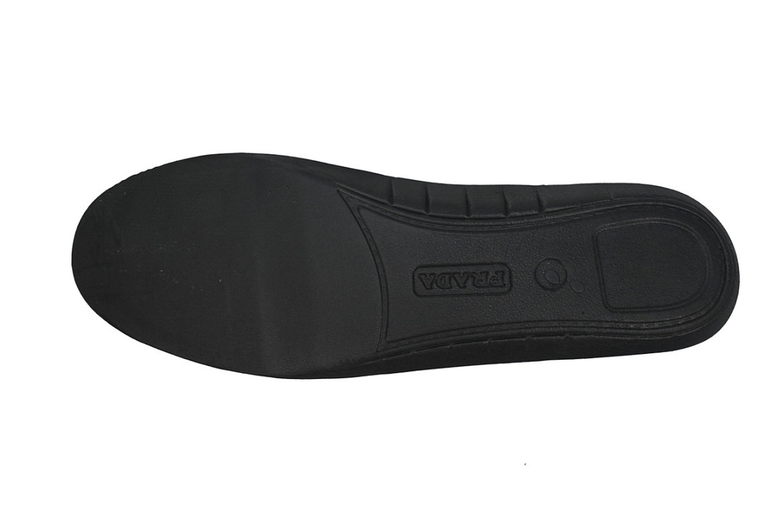 Tênis Prada Downtown de cano baixo, preto e branco