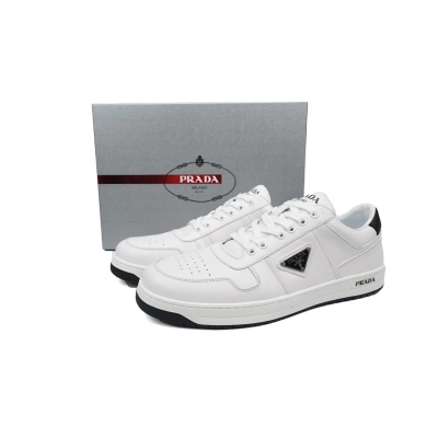 Tênis Prada Downtown de cano baixo, branco 02