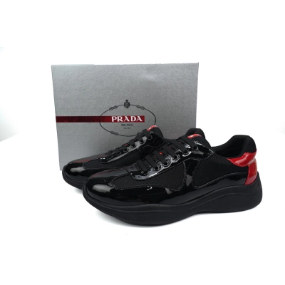 Tênis Prada Preto e Vermelho 02