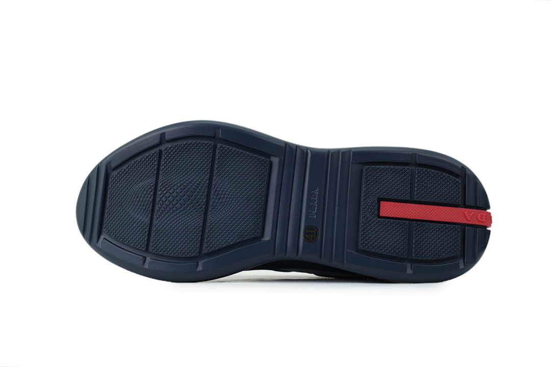 Zapatillas Prada en azul carbón