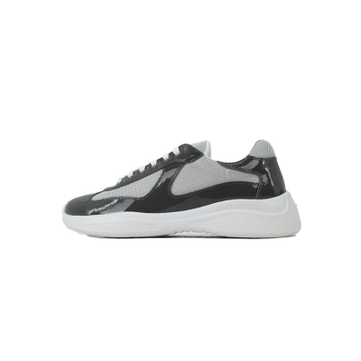 Baskets Prada gris anthracite 01