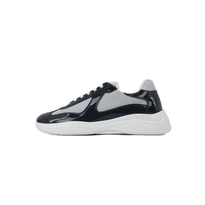 Baskets Prada bleu foncé 01