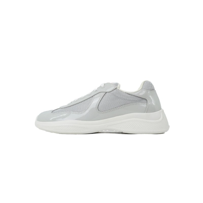 Baskets Prada Off-White Gris 01