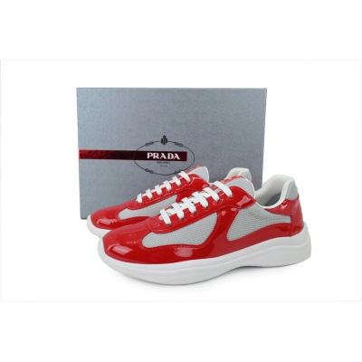 Baskets Prada rouges 02