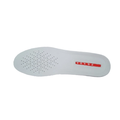 Baskets Prada en caoutchouc blanc 02