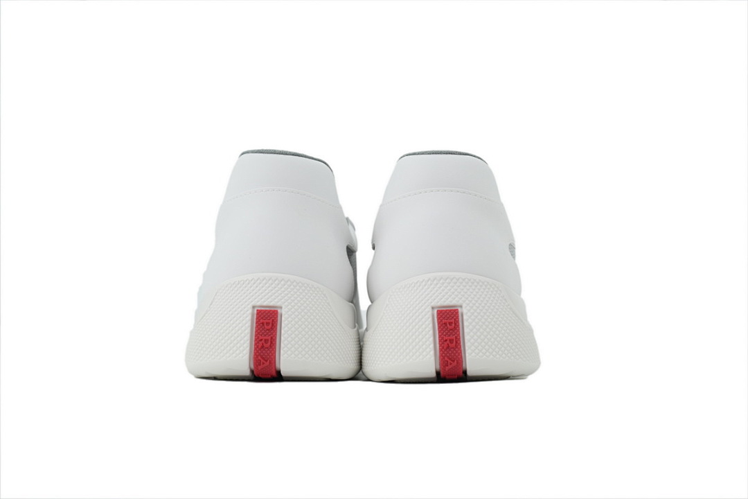 Baskets Prada en caoutchouc blanc