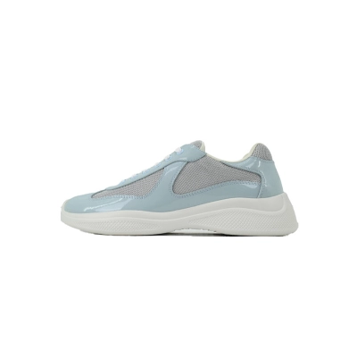 Baskets Prada bleu ciel 01