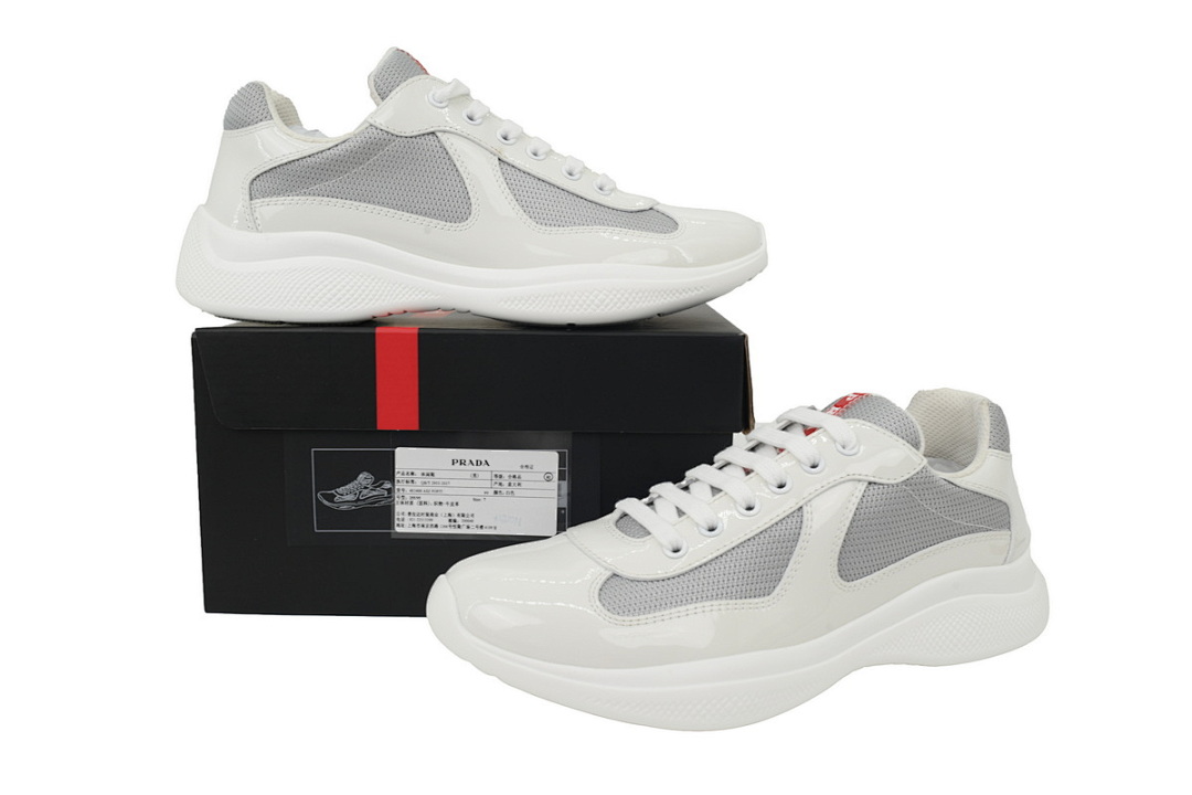 Prada Blanc Argenté