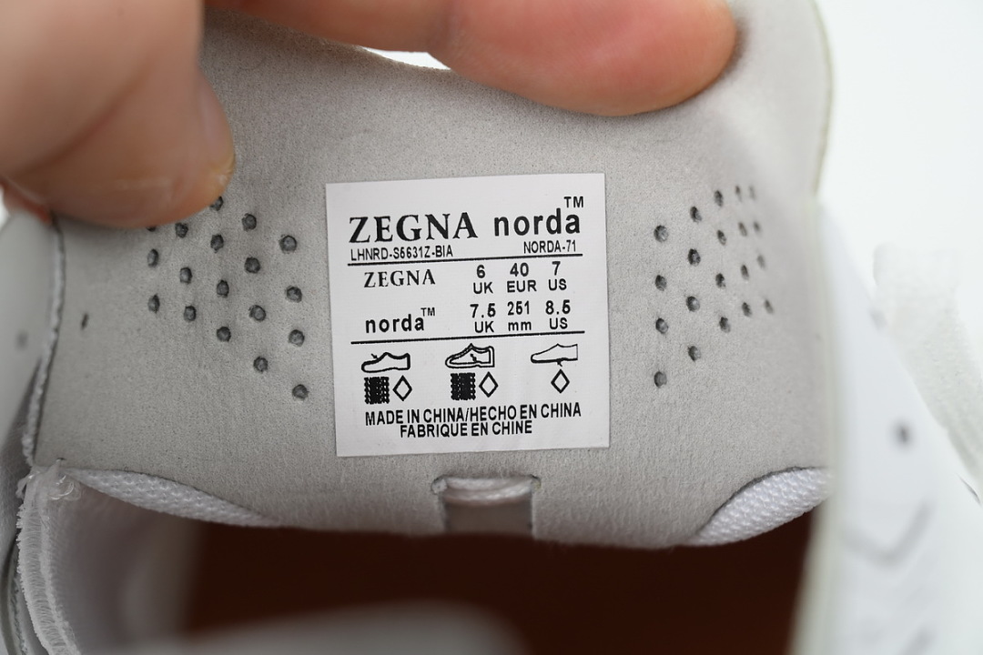 S5631Z-BIA ZEGNA x norda White