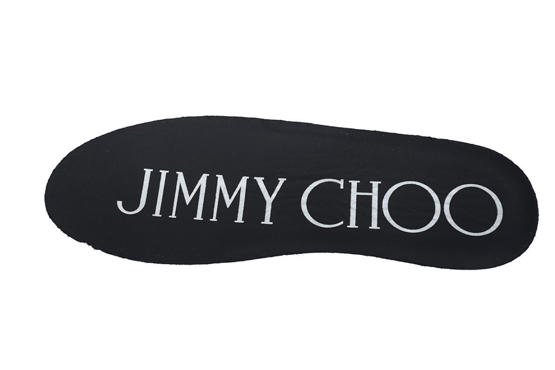 s Jimmy Choo Palma Maxi Black and Latte Canvas Platform Trainers