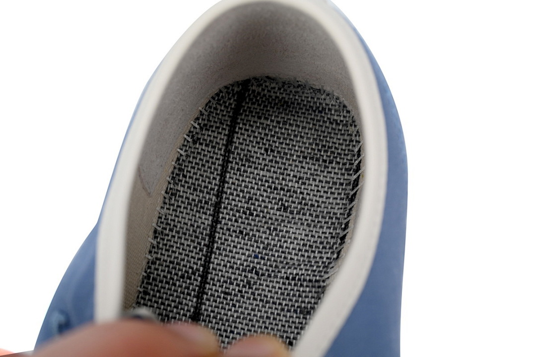 s Jimmy Choo Palma Maxi Blue Canvas Platform Trainers