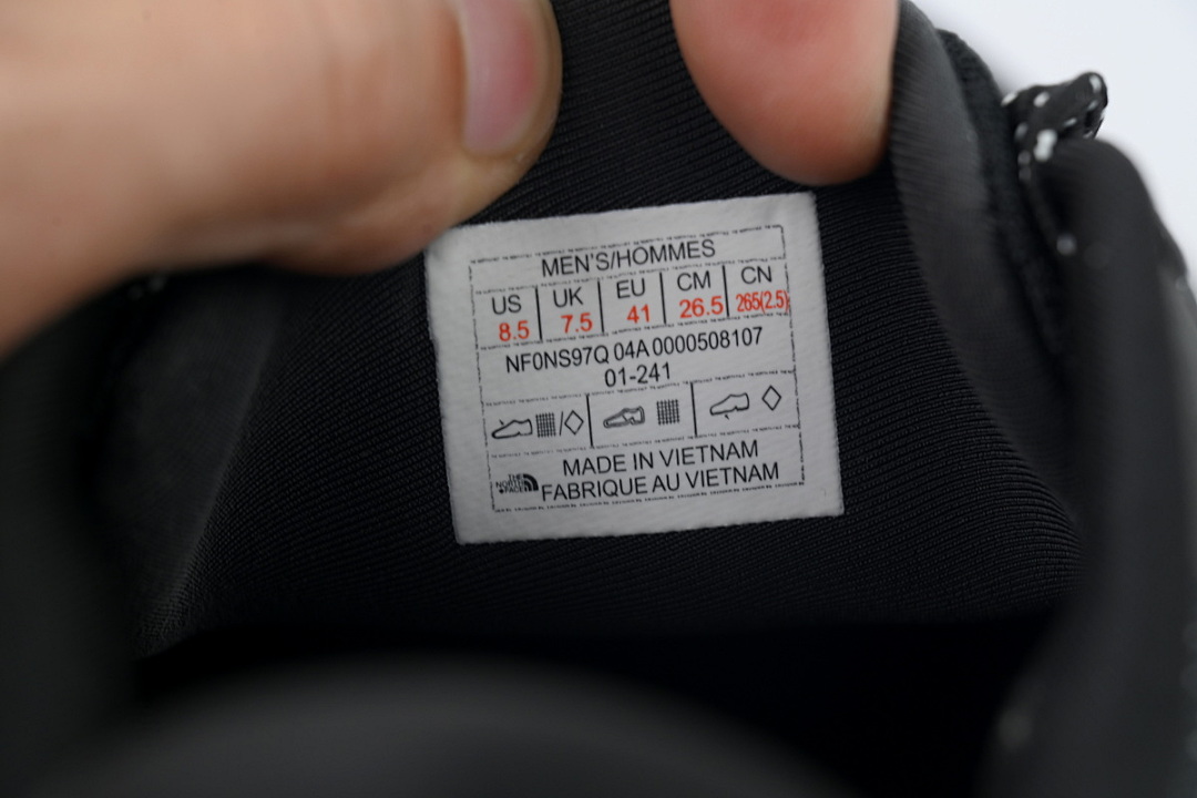 The North Face Maltamesa 500 Black Anthracite White NF0A8N5TQ4A-085