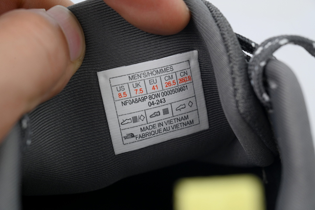 The North Face Maltamesa 500 Grey Anthracite Yellow NF0A8A8PF0W-085