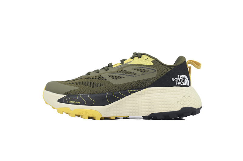The North Face Thermoball Traction Mule V Army Green Yellow Black A83N3-RMO