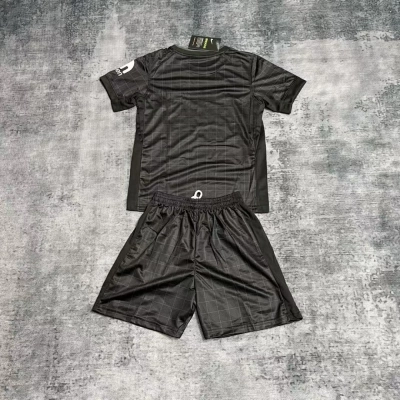 Tottenham Hotspur Black Kids Jersey Set 02