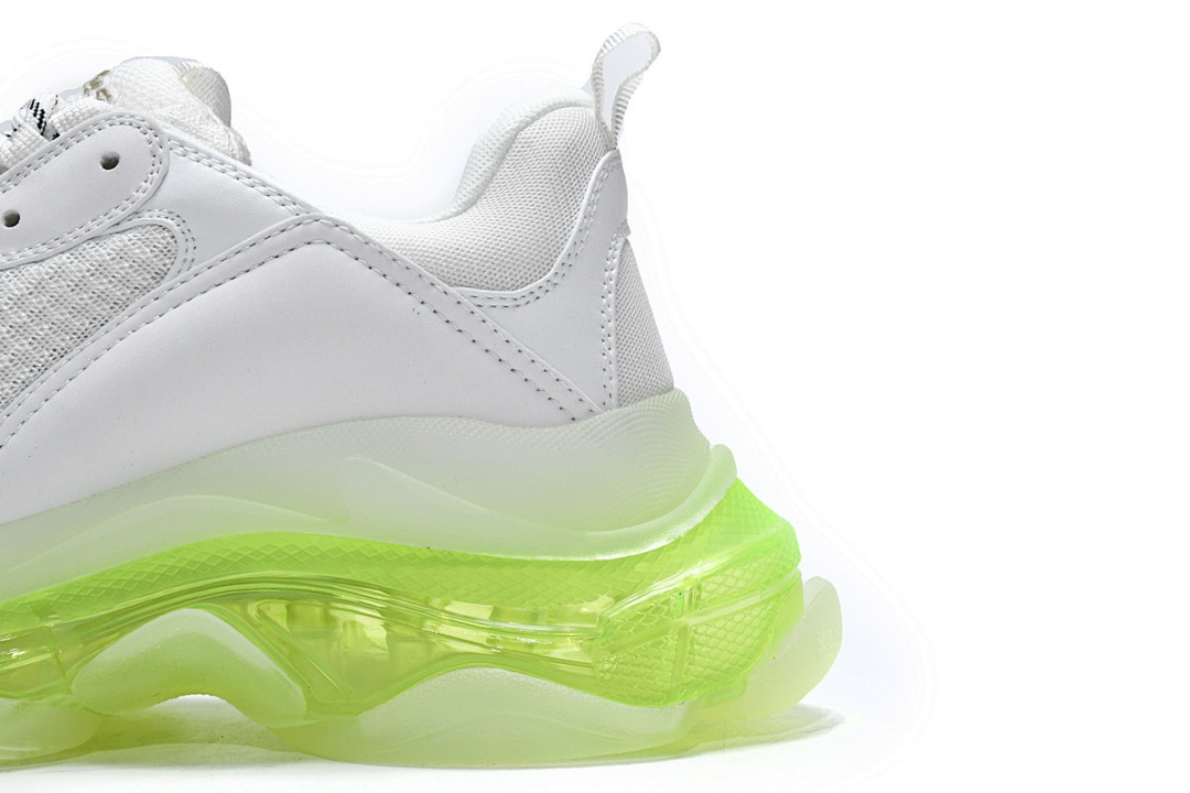 W0901 9010 Balenciaga Triple S Branco Verde