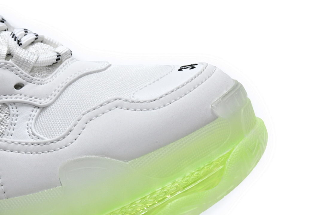 W0901 9010 Balenciaga Triple S Branco Verde