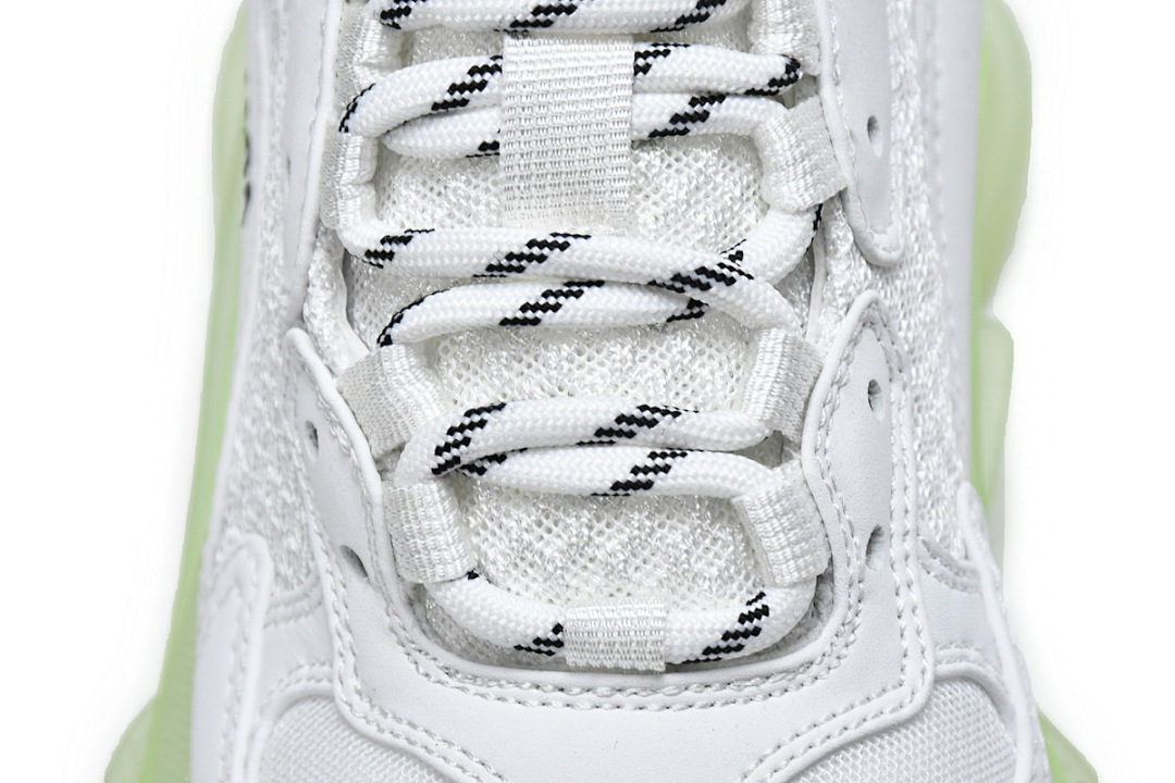 W0901 9010 Balenciaga Triple S Branco Verde
