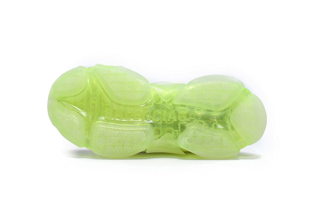 W0901 9010 Balenciaga Triple S Branco Verde