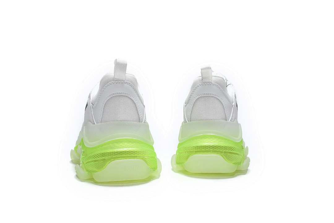 W0901 9010 Balenciaga Triple S Branco Verde