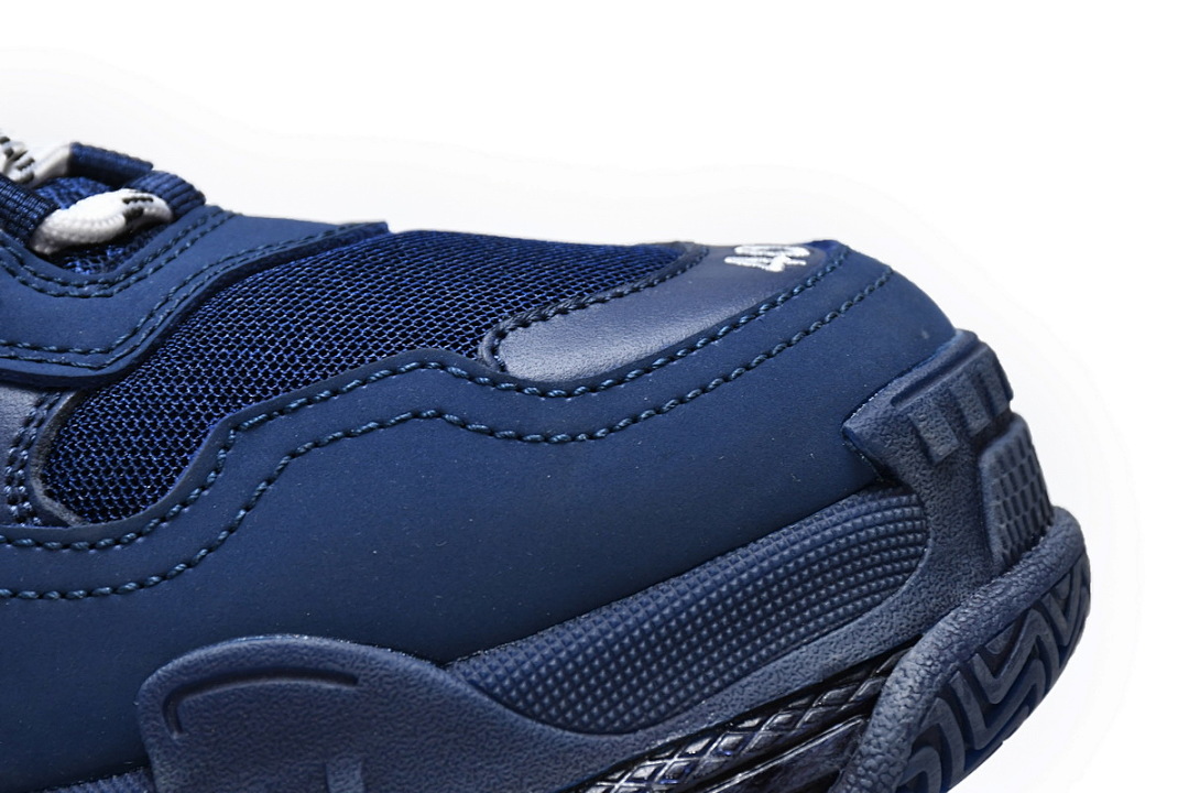 W091 4107 Balenciaga Triple S Azul Escuro