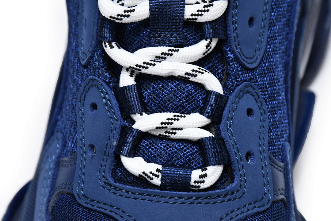 W091 4107 Balenciaga Triple S Azul Escuro