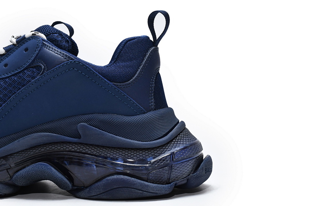 W091 4107 Balenciaga Triple S Azul Escuro