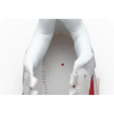W09E1 4552 Balenciaga Triple S Branco Vermelho 02