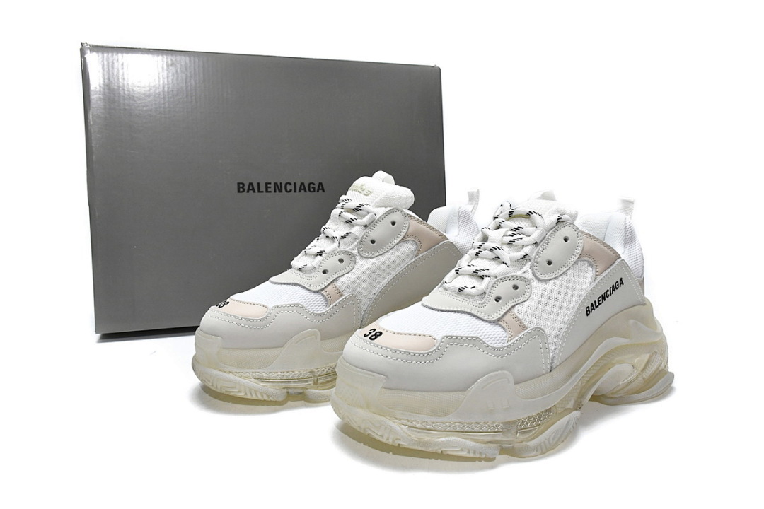 W09E1 9000 Balenciaga Triple S Branco