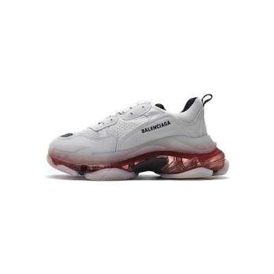W09O1 Balenciaga Triple S Branco Leite Preto 01