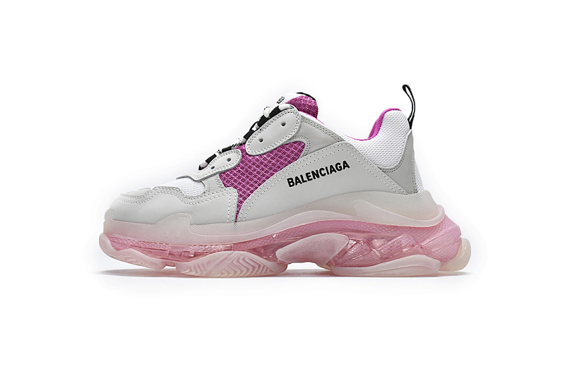 W09OH 7081 Balenciaga Triple S violet-rouge
