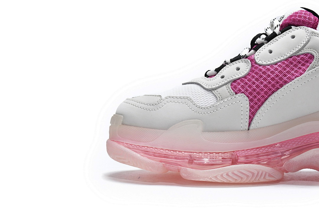 W09OH 7081 Balenciaga Triple S violet-rouge