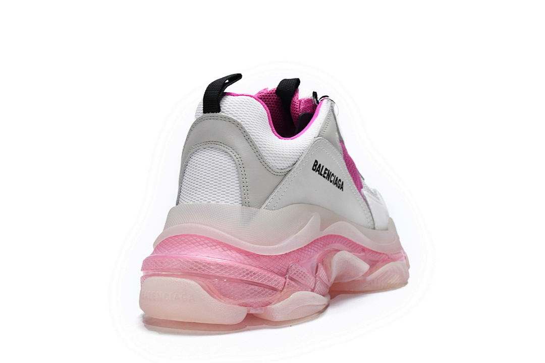 W09OH 7081 Balenciaga Triple S violet-rouge