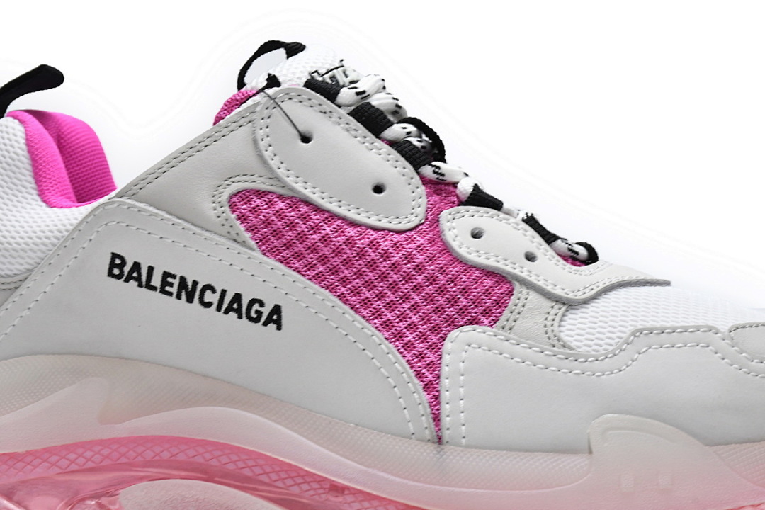 W09OH 7081 Balenciaga Triple S violet-rouge