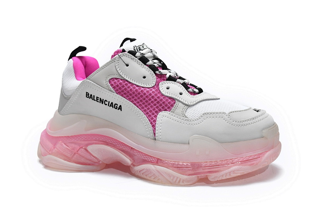W09OH 7081 Balenciaga Triple S violet-rouge