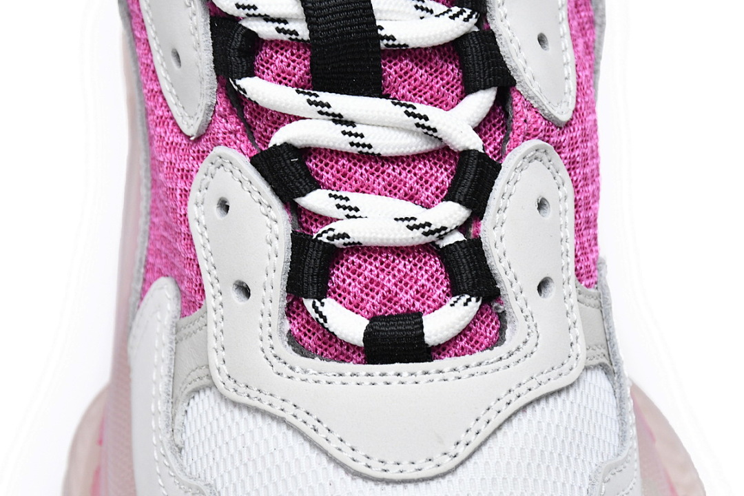 W09OH 7081 Balenciaga Triple S violet-rouge