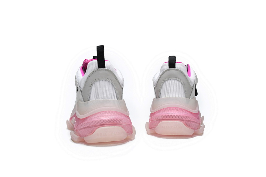 W09OH 7081 Balenciaga Triple S violet-rouge