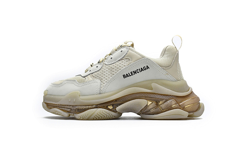 W09OH 7083 Balenciaga Triple S Champagne