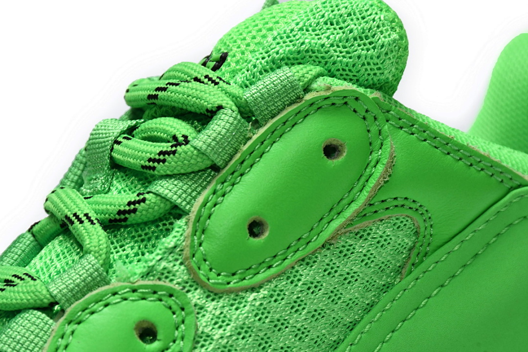 W09OL 3801 Balenciaga Triple S Verde Fluorescente