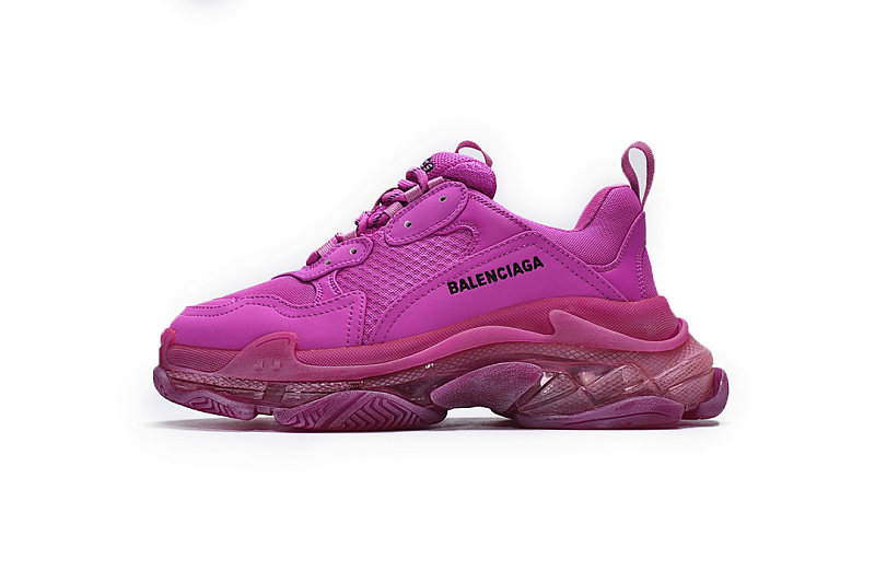 W2FG1 5059 Balenciaga Triple S Rouge prune