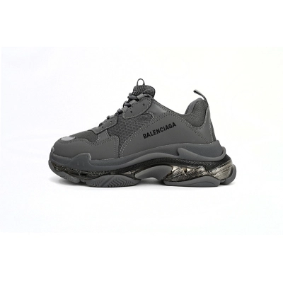 W2GA1 1801 Balenciaga Triple S Cinza Escuro 01