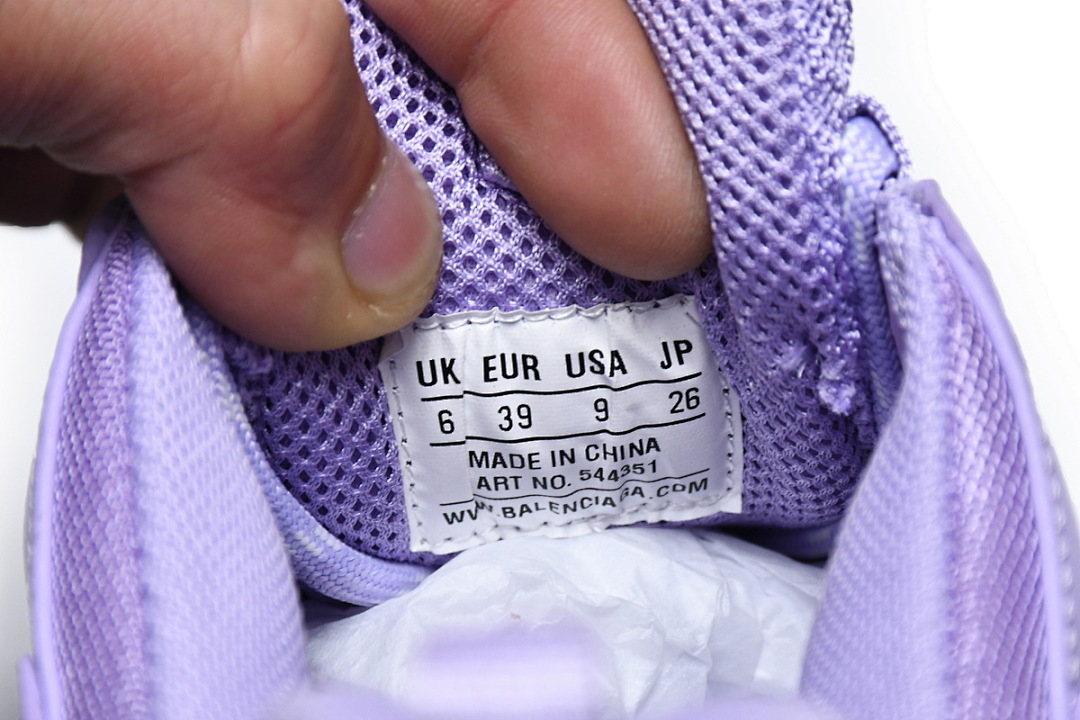 W2GA1 5890 Balenciaga Triple S Violet