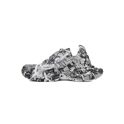 W2RG3 9010 Balenciaga Black and White 01