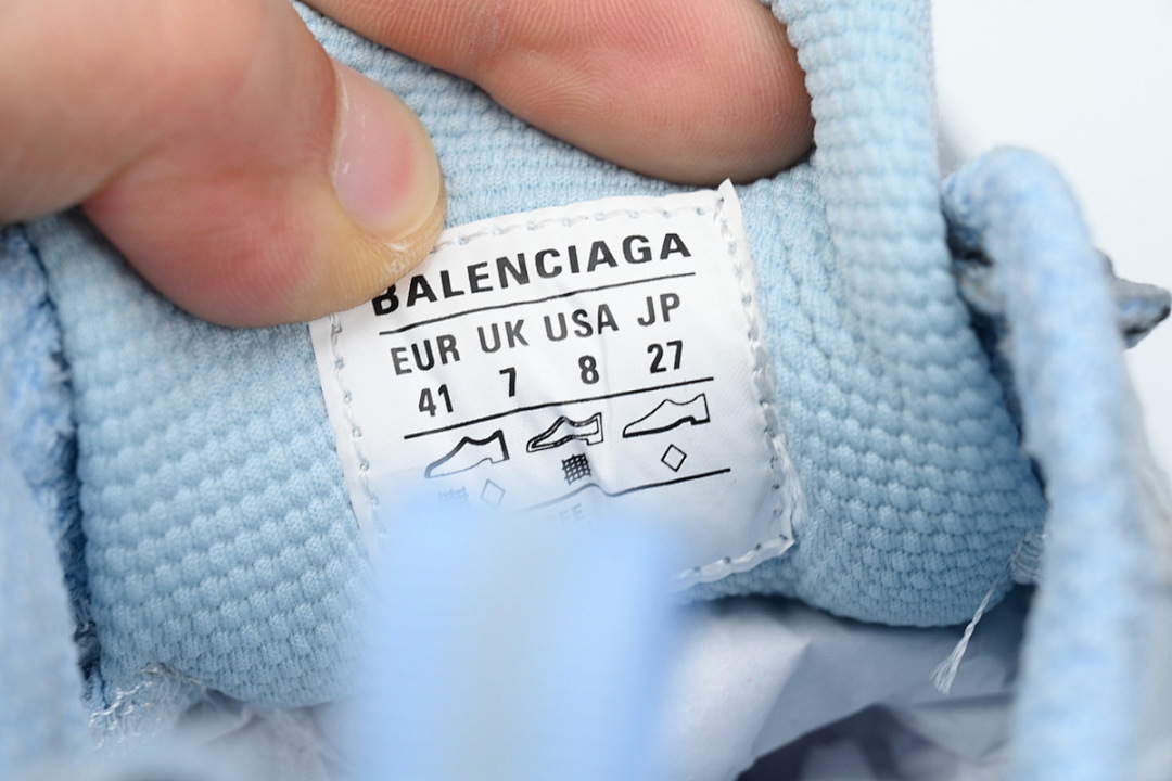 W3XDC 4000 Balenciaga Luminous Blue Canvas Blue
