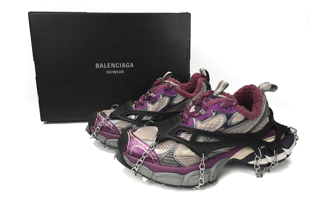 W3XL2 1269 Balenciaga Purple Ice Velvet